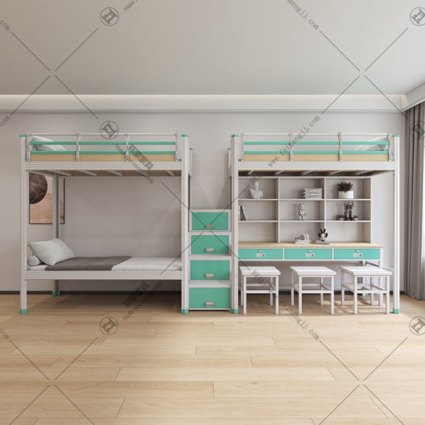 菲蒙家具大学生宿舍铁床生产工艺精细