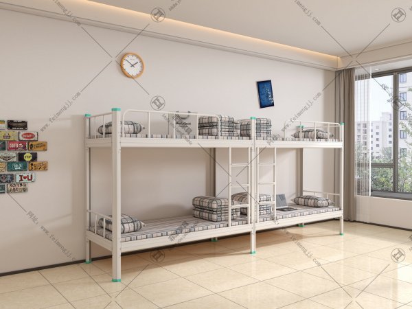 宿舍上下铺铁架床一般多少钱？