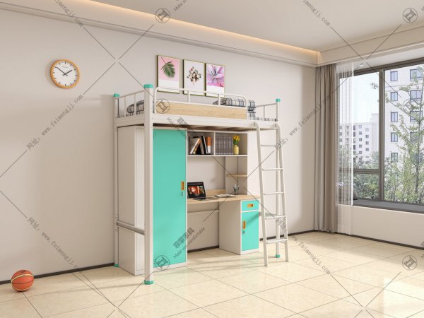 如何采购安心舒适的学生高低公寓床？