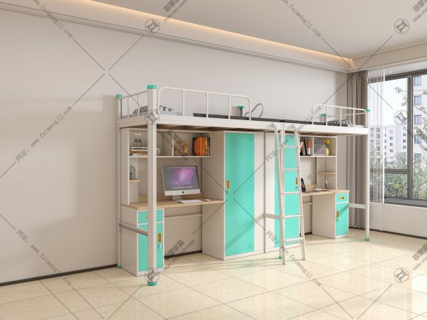 菲蒙学生宿舍公寓床静电喷涂不易生锈