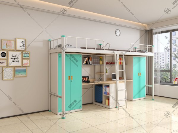 菲蒙家具大学公寓组合床提高您睡眠质量