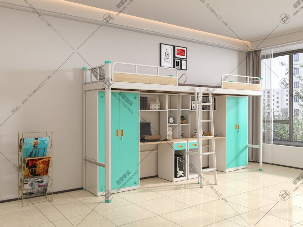 来菲蒙家具挑选合适的大学生宿舍公寓床