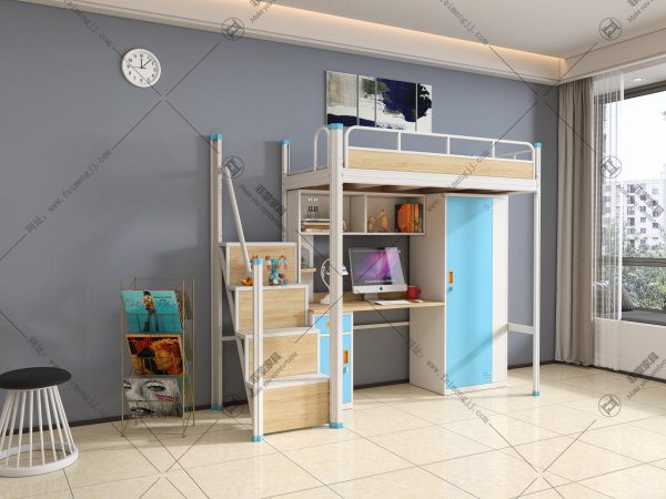 大学宿舍公寓床选步梯款式还是爬梯款式？